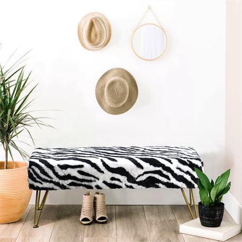 Zebra print faux - zebra, fur
